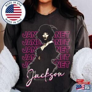 Retro Janet Jackson Tshirt Fan Shirt Rock T-Shirt